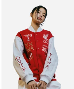 P x Liverpool FC Varsity Jacket