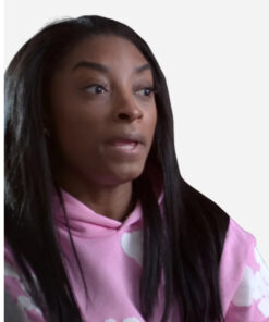 Rising Simone Biles Pink Flower Hoodie