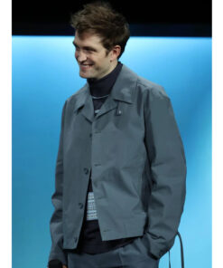 Robert Pattinson Mickey 17 Grey Jacket