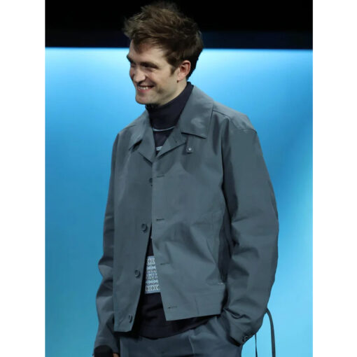 Robert Pattinson Mickey 17 Grey Jacket