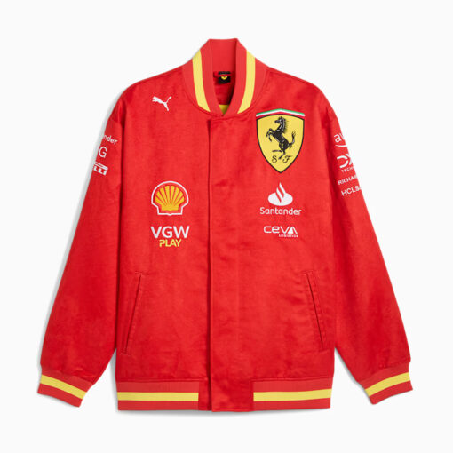 Scuderia Ferrari Team Varsity Jacket