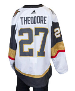 Shea Theodore #27 Game-Worn 2023-2024 Stanley Cup Playoff Jersey