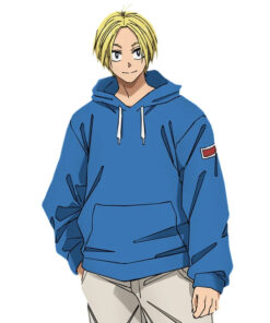 Shin Sakamoto Days Blue Hoodie