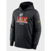 Super Bowl LIX Nike Black Performance Hoodie