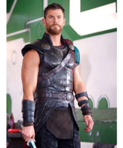 Thor Ragnarok Chris Hemsworth Brown Vest