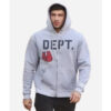 Tommy Fury DEPT Grey Hoodie