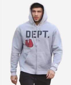 Tommy Fury DEPT Grey Hoodie