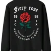 Valentines-Day-Men-Romantic-Rose-and-Slogan-Print-Black-Jacket-Back