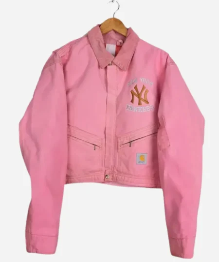 NY Yankees X Vintage Carhartt Crop Jacket