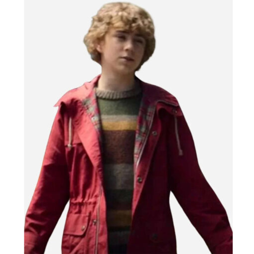 Walker Scobell Percy Jackson and the Olympians Red Jacket