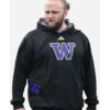 Washington Huskies Black Pullover Hoodie