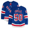 Will Cuylle New York Rangers Game-Used Playoffs Jersey