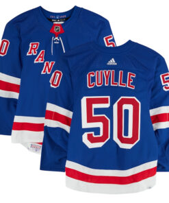 Will Cuylle New York Rangers Game-Used Playoffs Jersey