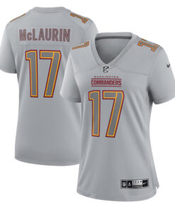 Women's Nike Terry McLaurin Gray Washington Commanders Atmosphere Fashion Game Jersey