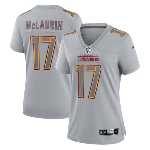 Women's Nike Terry McLaurin Gray Washington Commanders Atmosphere Fashion Game Jersey