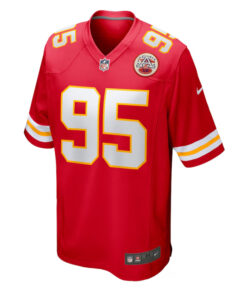 Chris Jones Kansas City Chiefs Nike Home Game Jersey