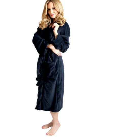 Simple Blue Bathrobe