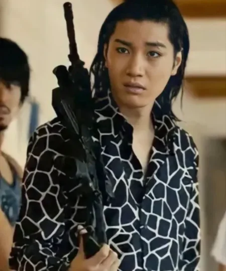 Alice in Borderland Suguru Niragi Black Shirt