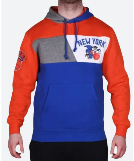 Ameliya New York Knicks Color Block Hoodie