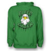 Bleed Green Swoop Hoodie