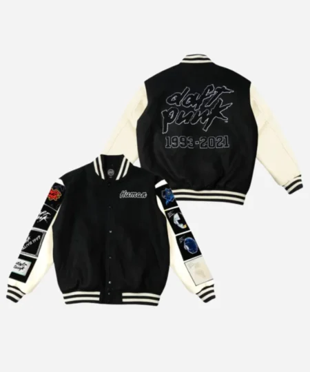 Daft Punk Letterman Varsity Jacket