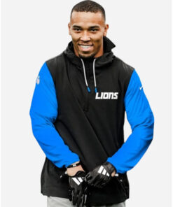 Detroit Lions Sideline Pre-Game Hoodie