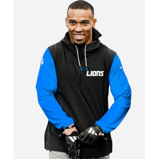 Detroit Lions Sideline Pre-Game Hoodie