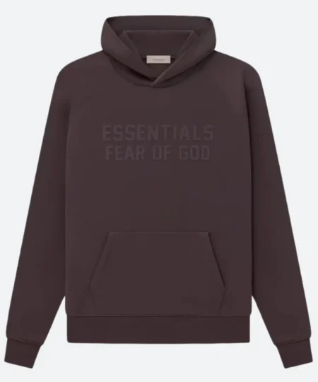 Essentials Fear Of God Plum Hoodie