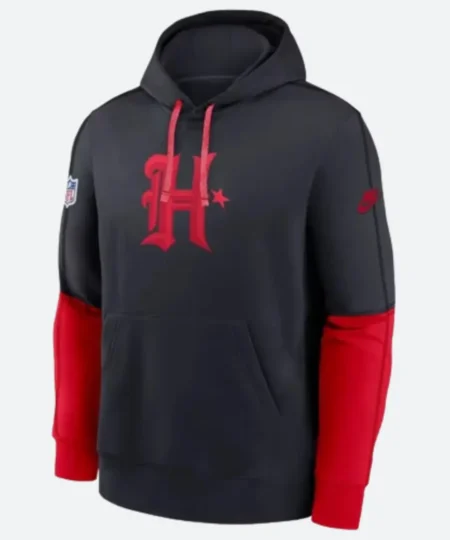Houston Texans Alternate Logo Club Black Hoodie