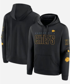 Kansas City Chiefs Blackout Hoodie