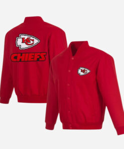 Kansas City Chiefs Red Varsity Jacket