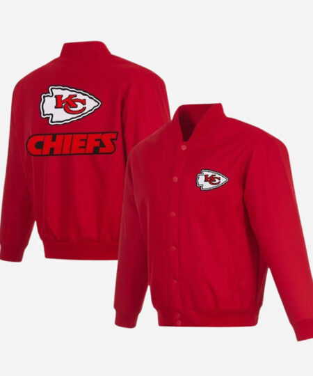 Kansas City Chiefs Red Varsity Jacket