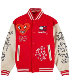 Keith Haring Varsity Jacket