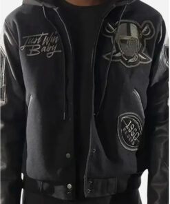 LV Raiders Coach Antonio Pierce Black Jacket