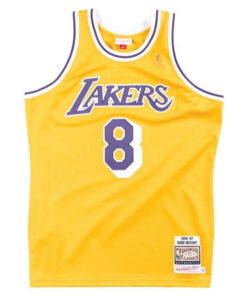 Lakers NBA Authentic Home 1996 Kobe 8 Jersey