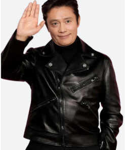 Lee Byung hun Squid Game Leather Jacket