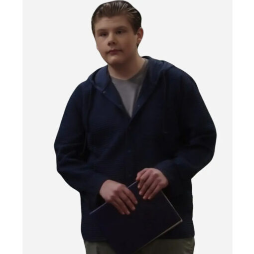 Maxwell Simkins Shifting Gears Blue Hoodie