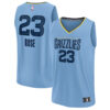 Men's Fanatics Derrick Rose Light Blue Memphis Grizzlies Jersey