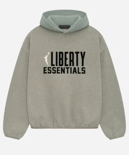 NY Liberty x Fear Of God Essentials Grey Hoodie