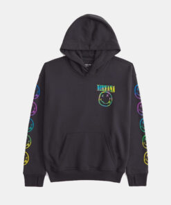 Nirvana Graphic Popover Hoodie