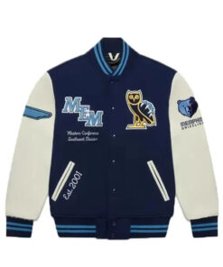 OVO Memphis Grizzlies Varsity Jacket