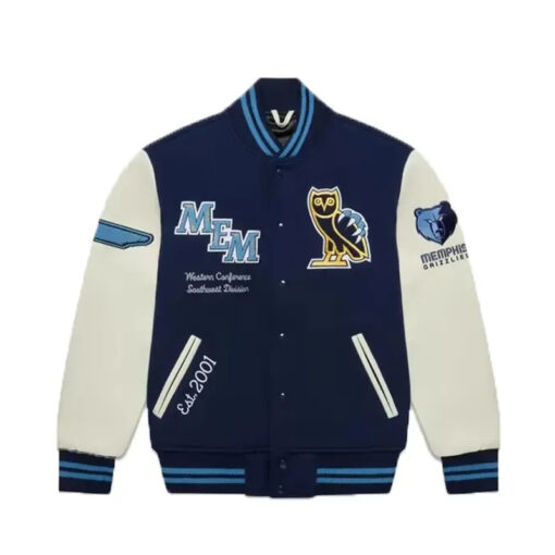 OVO Memphis Grizzlies Varsity Jacket