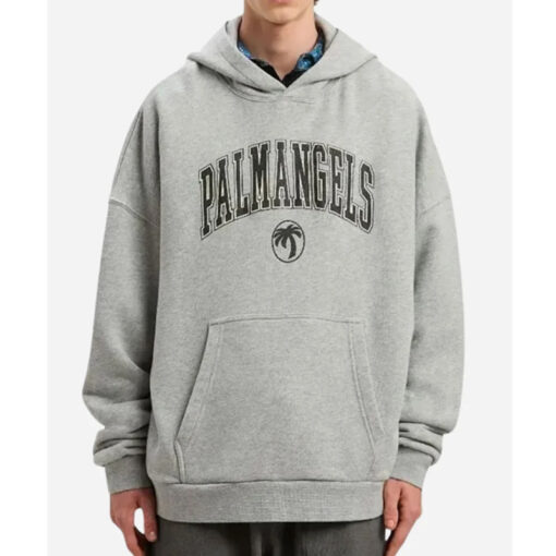 Palm Angels College Logo Pullover Hoodie