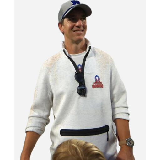 Pro Bowl Games Eli Manning White Jacket