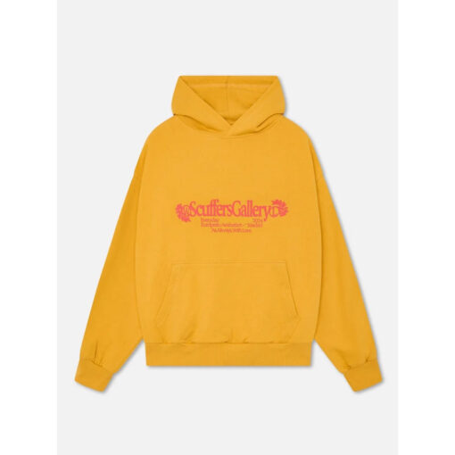 Recreation: Scuffers Gallery Yellow Hoodie For Unisex