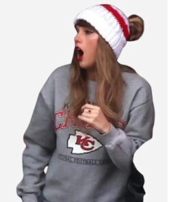 Taylor Swift Gray Chiefs Sweatshirt