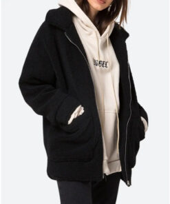 Teddy Bear Black Coat