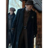 Tyler Bryan 1923 S02 Blue Trench Coat