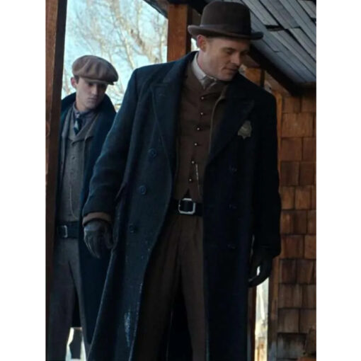 Tyler Bryan 1923 S02 Blue Trench Coat