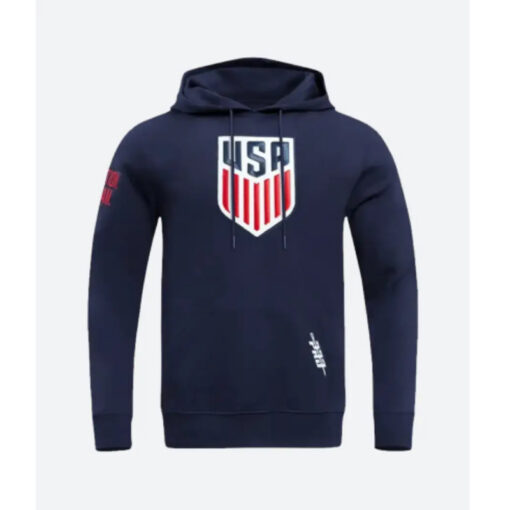 US Soccer Blue Hoodie